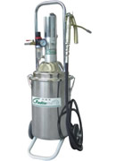 High pressure air operated grease pumps